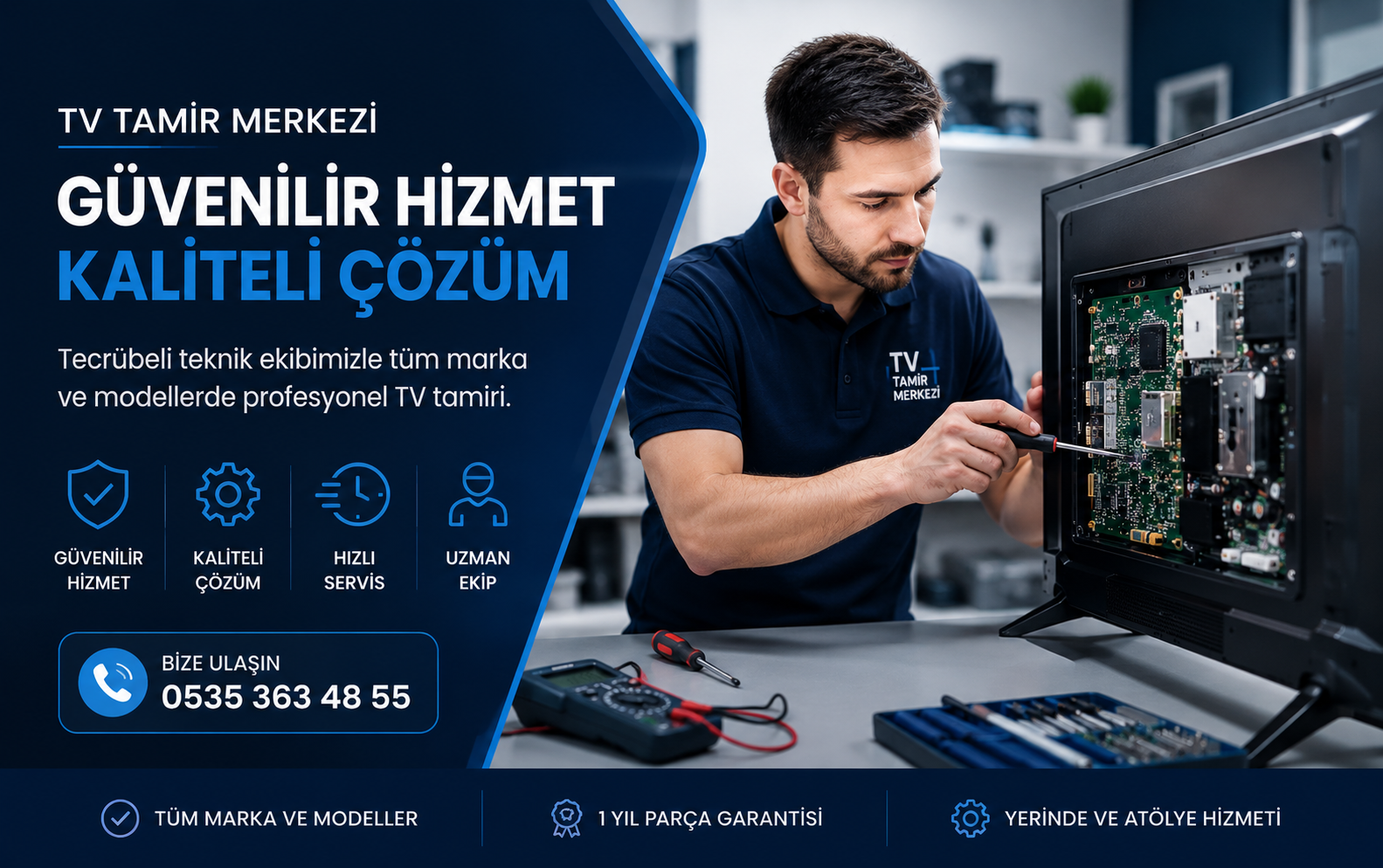İstanbul Anadolu Yakası Televizyon Tamir Servisi